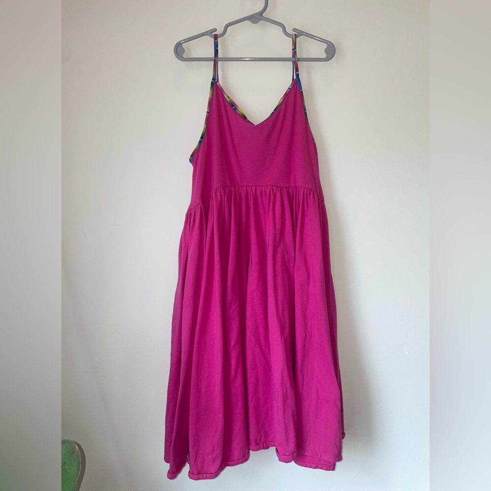 Polo Ralph Lauren Pink Spaghetti Strap Dress
